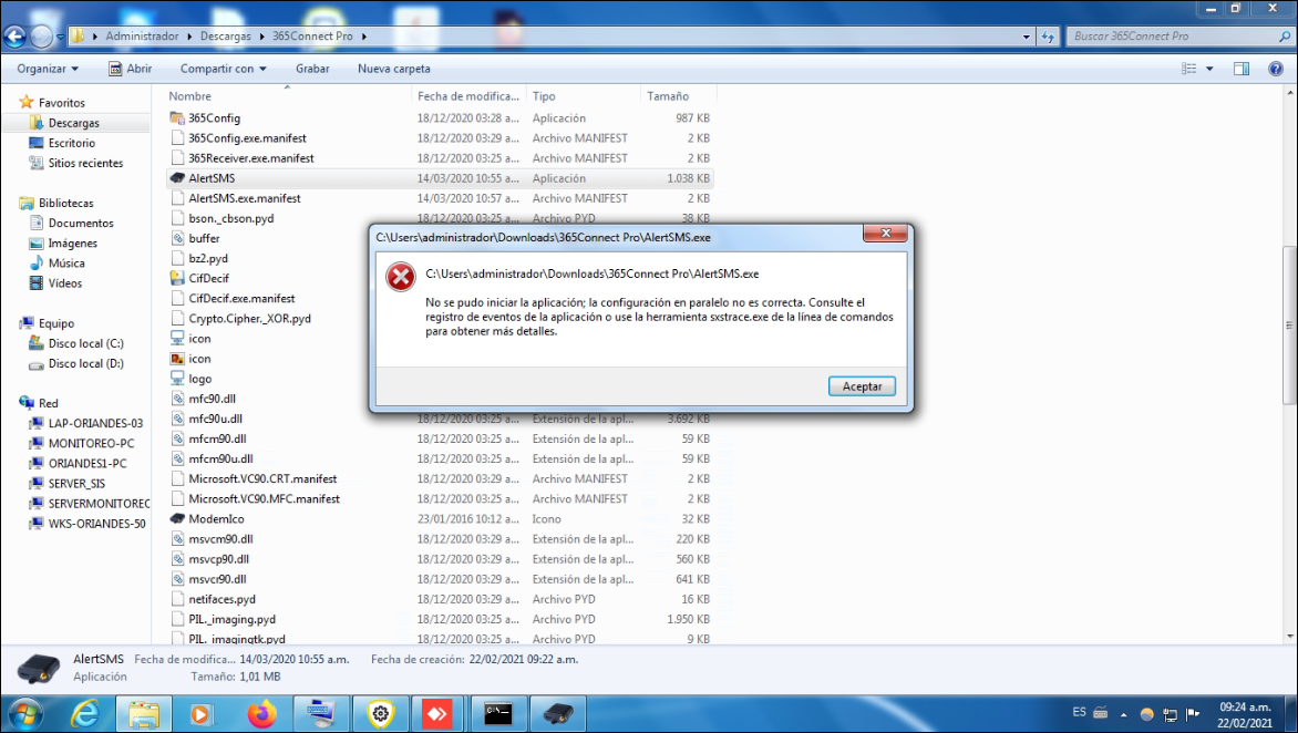 AlertSMS_Windows_Error