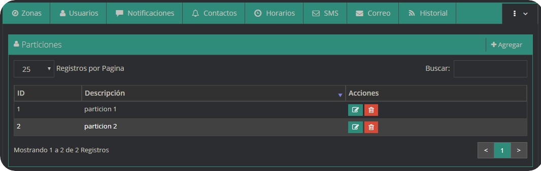 Partición Agregar Partición