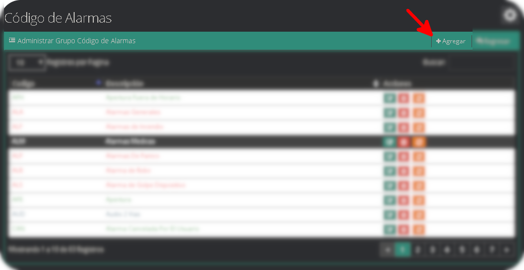 Código de Alarmas2 Código de Alarmas2