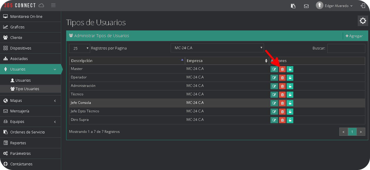 Eliminar Tipo de Usuario2 Eliminar Tipo de Usuario2