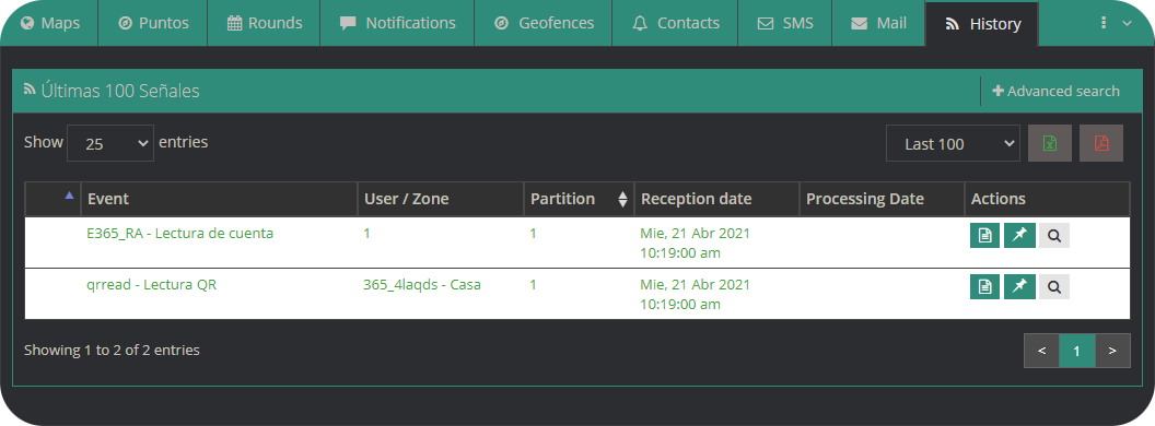 Referencia Punto QR Referencia Punto QR