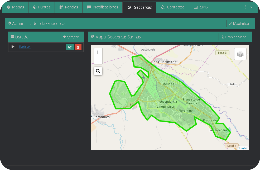 geocerca Sos geocerca Sos
