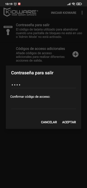 bloqueo de aplicaciones