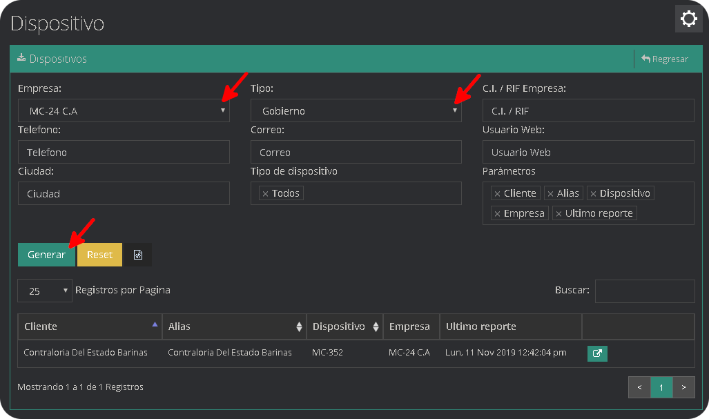 Dispositivo Dispositivo