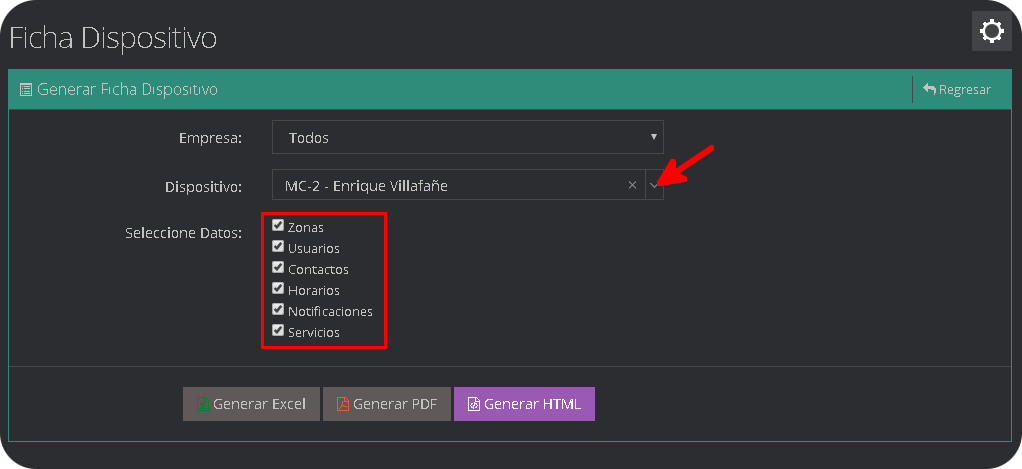 Ficha Dispositivo Ficha Dispositivo
