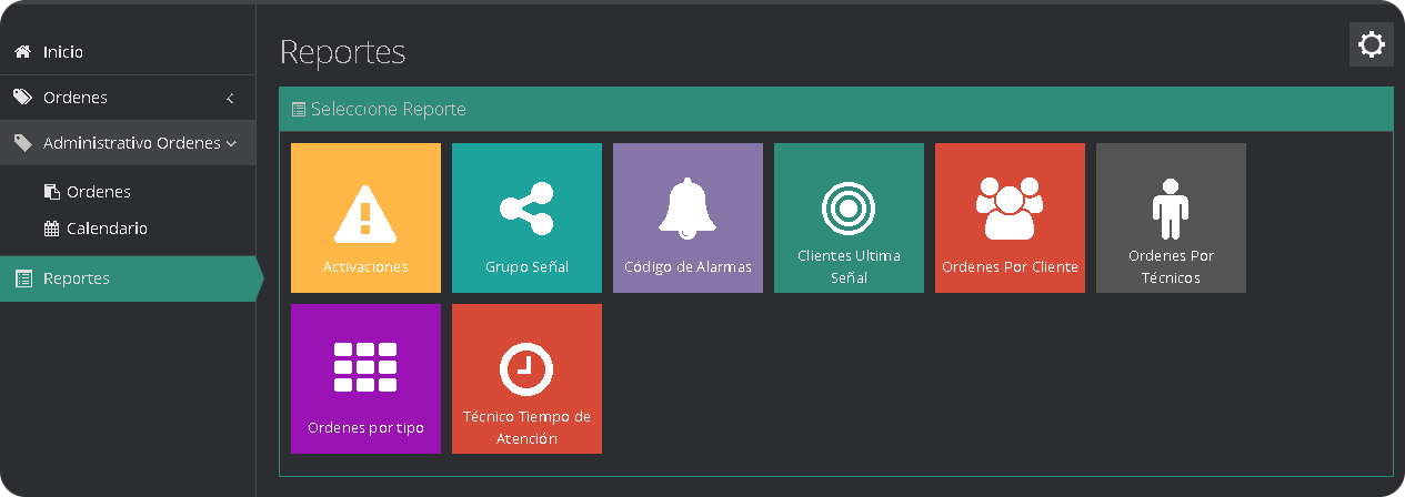 Reportes Ordenes Reportes Ordenes