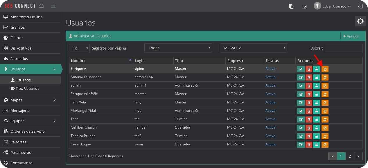 Restaurar Usuario2 Restaurar Usuario2