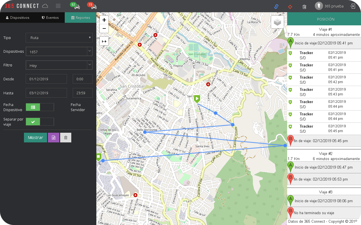 Reportes Mapas Reportes Mapas