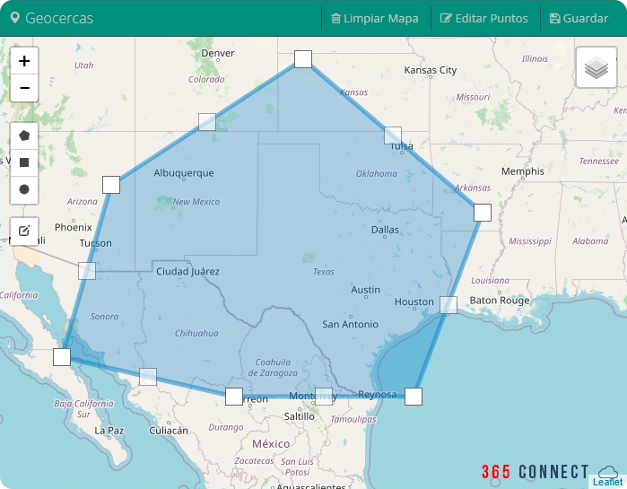 geocerca mapa geocerca